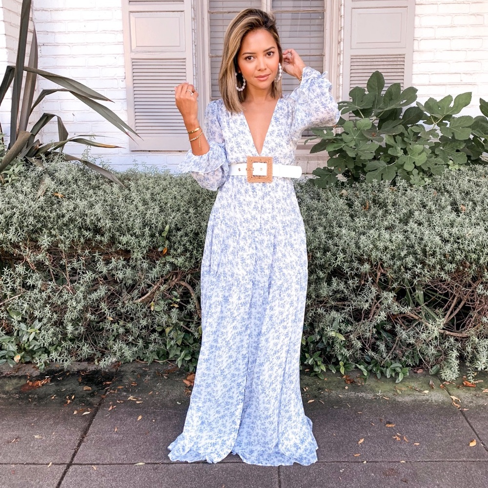 Floral maxi dress